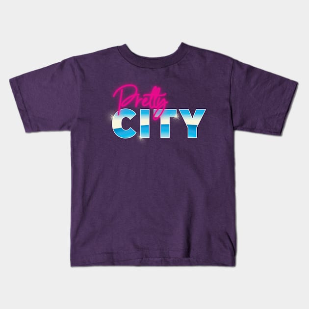 Pretty City Kids T-Shirt by gocomedyimprov